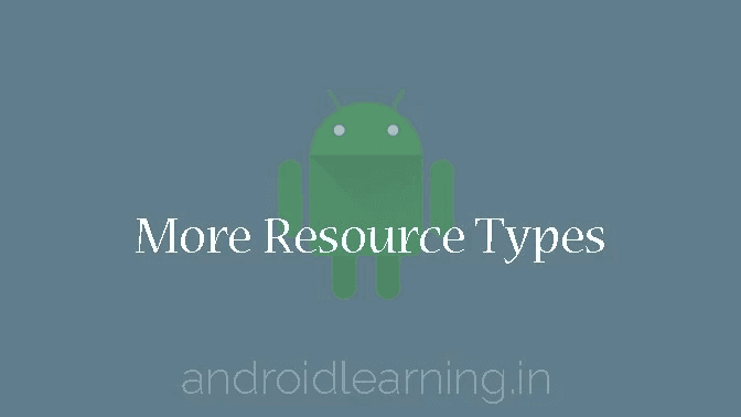 Chapter 2.8 - More Resource Types