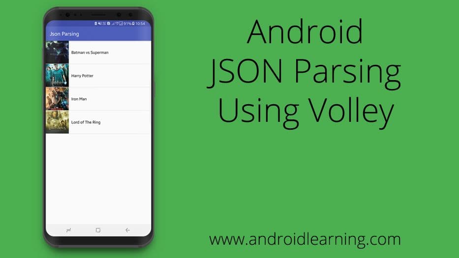 Android JSON Parsing Using Volley